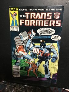 z The Transformers #7 (1985) Original series Optimus vs. Megatron High-Grade NM-
