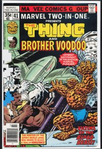 Marvel Two-in-One #41 (1978) Brother Voodoo