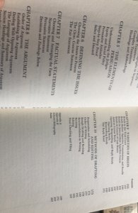 Writing, persuasive briefs, 1984, peck,289p