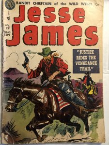 Jesse James #29,GD, Smokin’ gun, a fast horse...outlaw tales