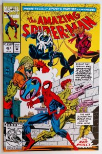 Amazing Spider-Man #367 Cover by Mark Bagley