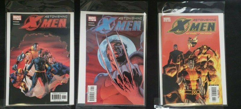 X-MEN 12PC (VF) JOSS WHEDON, ASTONISHING X-MEN, ISSUE #1, UNSTOPPABLE 2004-07