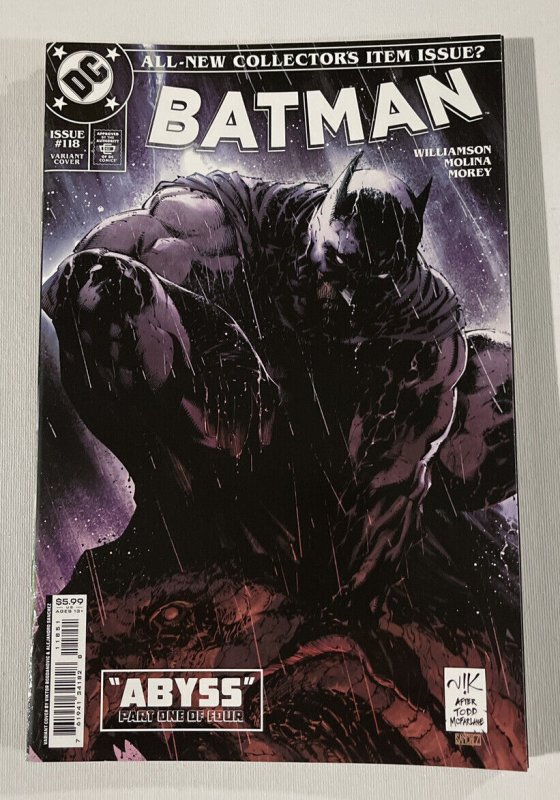 BATMAN #118 ? BOGDANOVIC SPIDER-MAN #1 MCFARLANE HOMAGE COVER 1st Abyss NM+