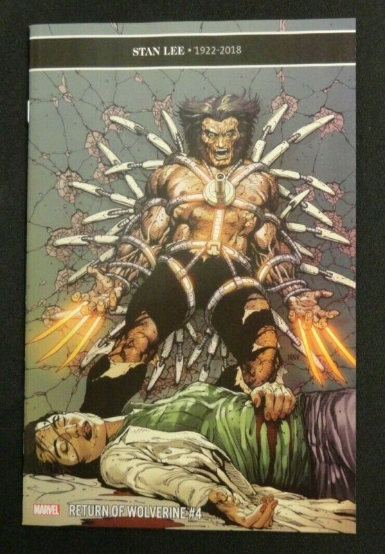 Return of Wolverine #4: Judgement Cover A + Cover C Variant Lot of 2