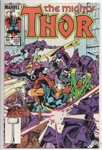 THOR #352 NM- God of Thunder Simonson Ragnarok 1966 1985, more Marvel in store