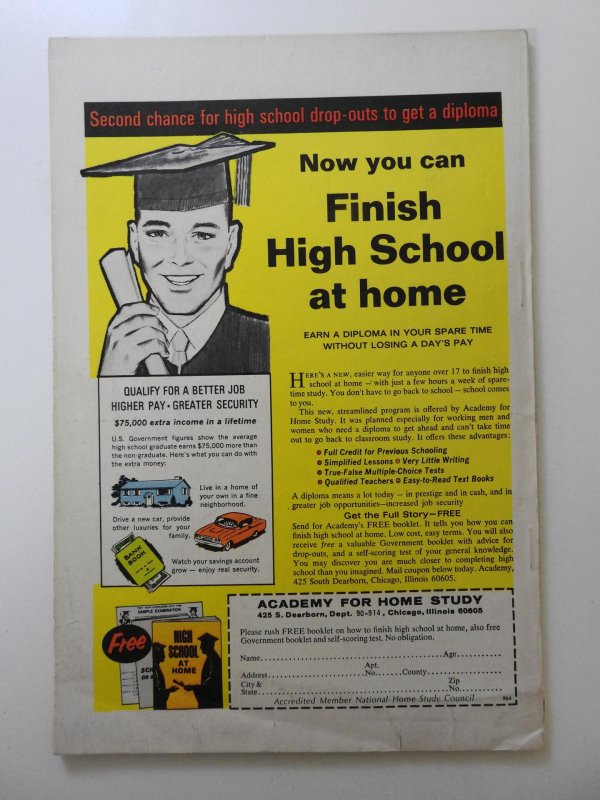 The Silver Surfer #7 (1969) Heir of Frankenstein! Sharp VG/Fine Condition!