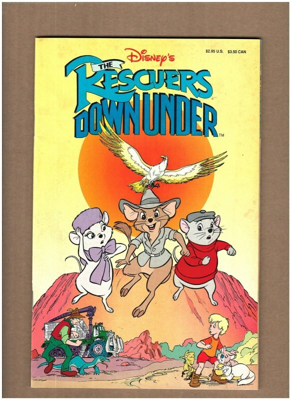 Disney's The Rescuers Down Under Movie Adaptation Disney Comics 1990 FN 6.0 