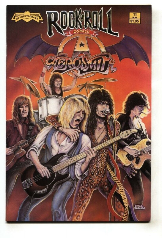 Rock N Roll Comics #11 1990- Aerosmith-1st Print-COMIC BOOK