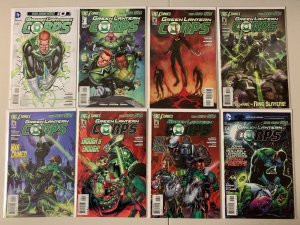 Green Lantern Corps lot #0-10 + Annual DC 2nd Series 12 pieces 8.0 VF (2011)