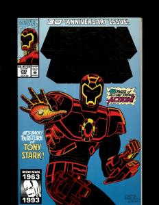 11 Comics Iron Man 262 263 264 265 266 267 268 269 290 Invincible 3 +MORE HJ11