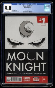 Moon Knight (2014) #1 CGC NM/M 9.8 White Pages 1st Appearance Mr. Knight!