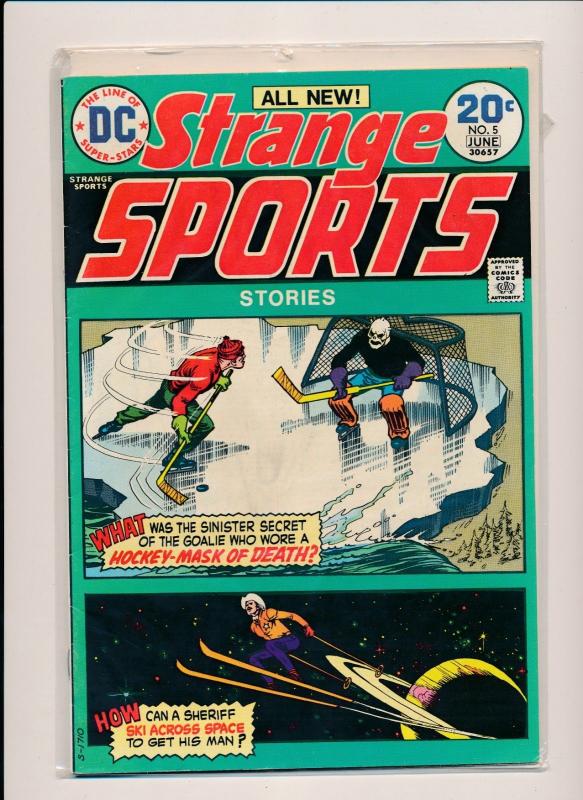 LOT OF 5! DC STRANGE SPORTS #1,2,4,5,6 GOOD/VERY GOOD/FINE (PF56) 