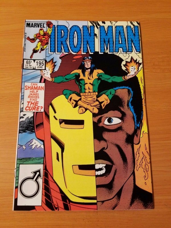 Iron Man #195 ~ NEAR MINT NM ~ 1985 MARVEL COMICS