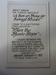 Moon Knight #31 (1983) FN+ Condition