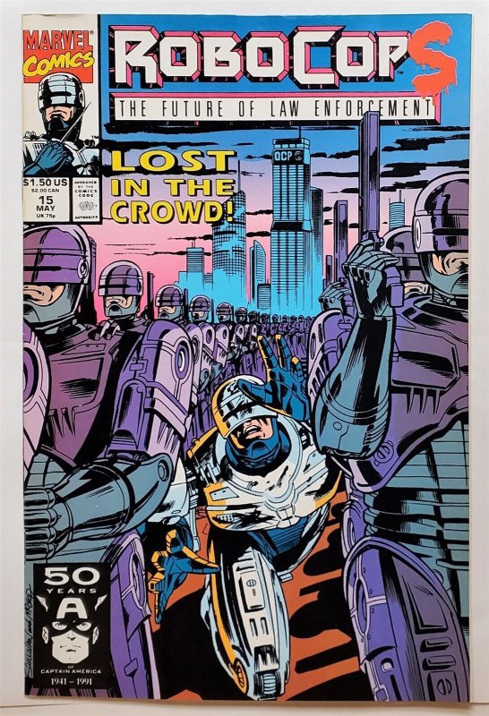 Robocop #15 (May 1991, Marvel) 8.0 VF  