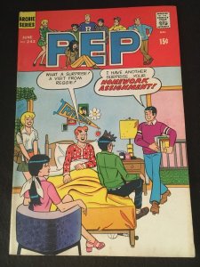 PEP COMICS #242 VG+ Condition