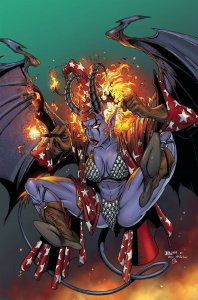 Hell Sonja #3 1:11 Wizard Homage Biggs Virgin Dynamite 2022 EB235