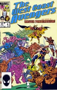 West Coast Avengers (1985 series) #4, VF+ (Stock photo)