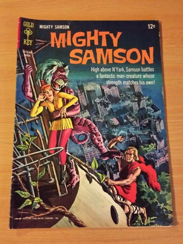 Mighty Samson #5 ~ FINE FN ~ 1966 GOLD KEY COMICS