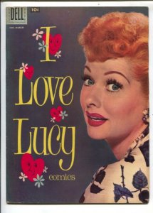 I Love Lucy #18 1956-Dell-Lucille Ball photo portrait cover-based on her TV s...