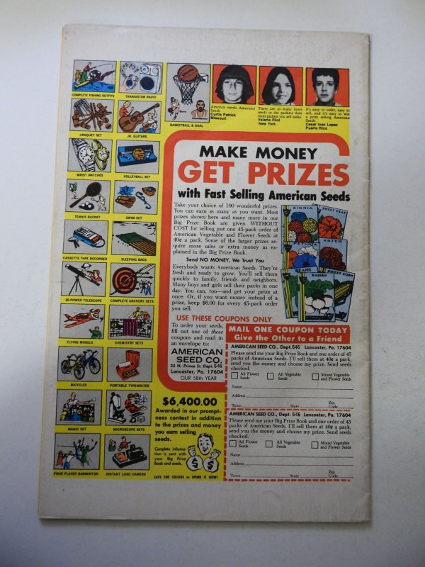 Astonishing Tales #35 (1976) VG Condition centerfold detached at one staple