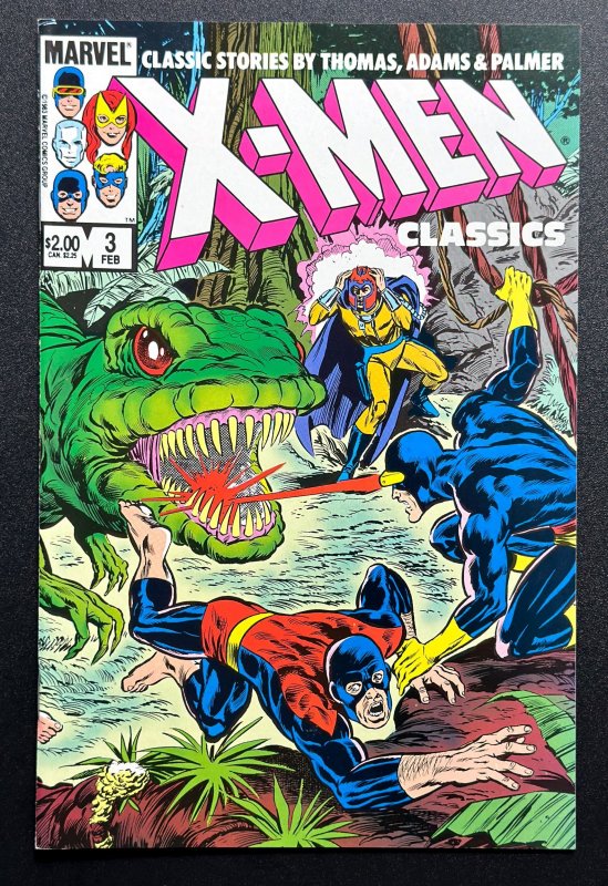 X-Men Classics Starring the X-Men #1-3 [Lot of 3 bks]  (1983) NM!