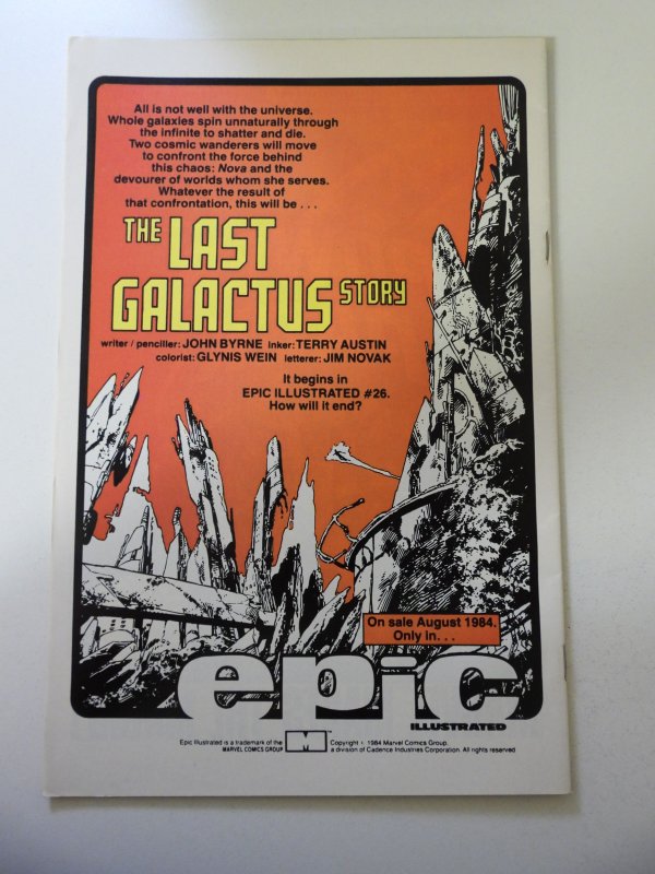 Marvel Age #19 (1984) VF Condition