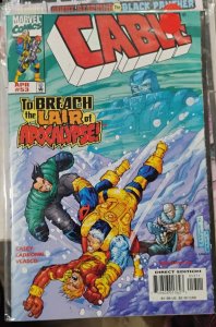 Cable # 53  1998  Marvel disney  NATHAN SUMMERS lair of apocalypse