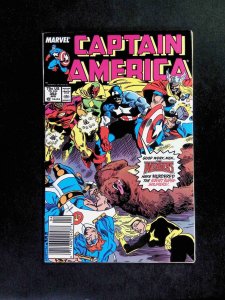 Captain America #352  Marvel Comics 1989 VF- Newsstand