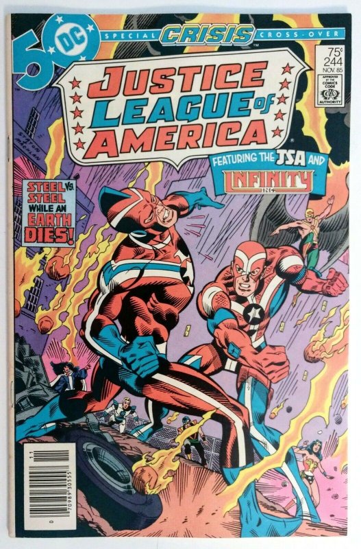 Justice League of America #244 MARK JEWELERS 70989305557