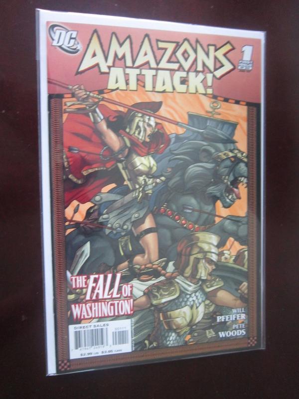 Amazons Attack (2007) #1-6 Set - 8.0 VF - 2007