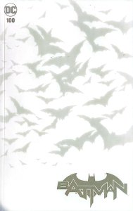 Batman #100 Blank Cover (2020) NEAR MINT