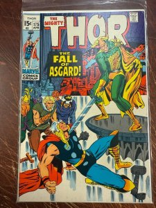 Mighty Thor # 175 VF- Marvel Comic Book Odin Loki Asgard 1 J874