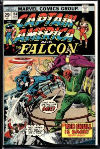 Captain America #184 (1975) Captain America and the Falcon
