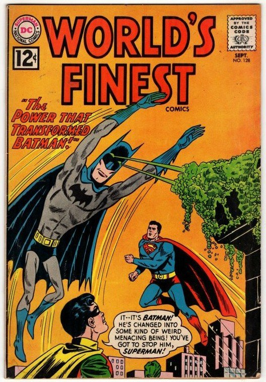 World's Finest #128 Batman Superman Silver Age DC KS#1