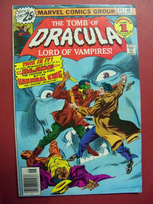 THE TOMB OF DRACULA #45  (4.5 or better)  MARVEL COMICS