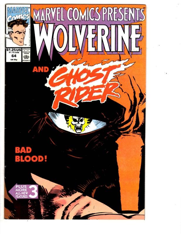 9 Marvel Comics Presents Comic Books # 62 64 65 66 67 68 69 70 71 Wolverine WM1