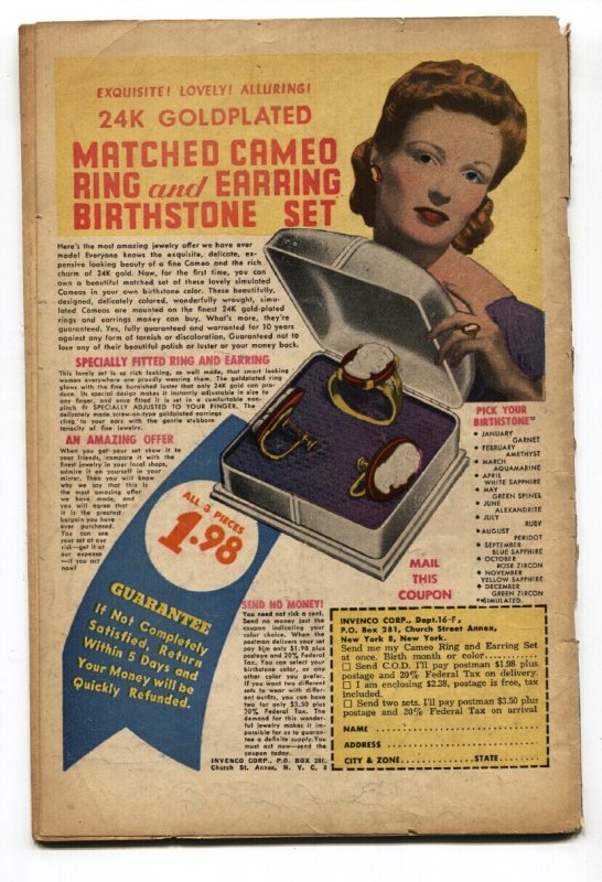 Comedy #29  1945 - Timely  -G - Comic Book