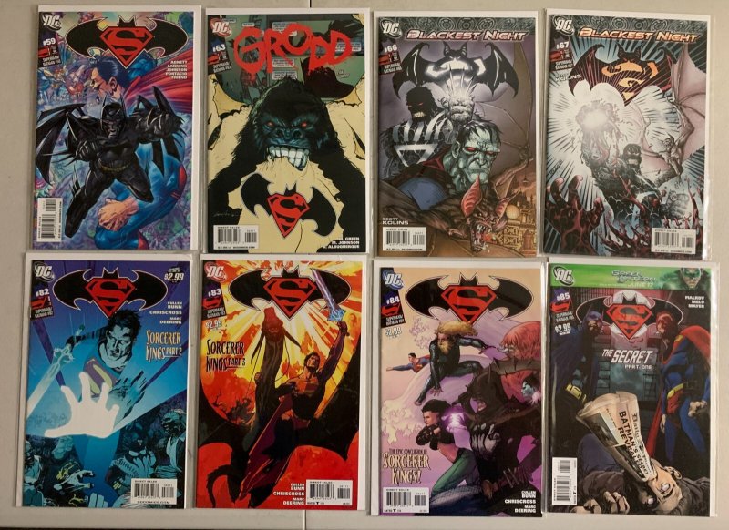 Superman Batman lot #1-85 + free Batman comic DC (avg 8.0) 49 diff (2003-'11)