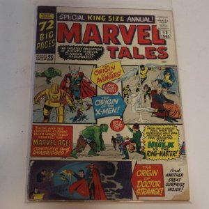 Marvel Tales Annual #2 1965 Avengers X-Men Hulk Doctor Strange Silver Age