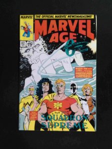 Marvel Age #82  MARVEL Comics 1989 VF+