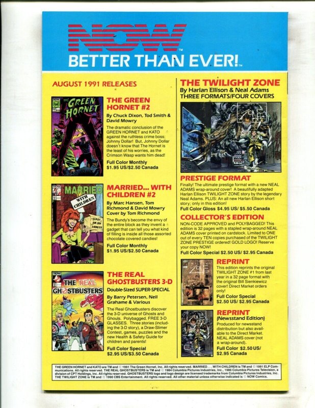 MARRIED WITH CHILDREN VOL. 2 #1 (9.2) 1991