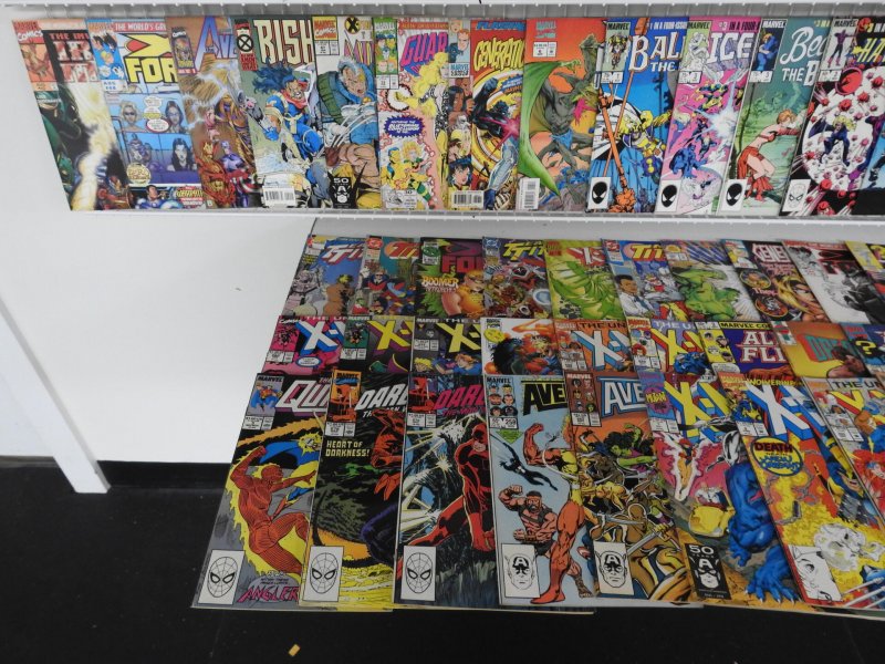 Huge Lot of 170+ Comics W/ Hulk, Avengers, X-Men Avg VF- Condition