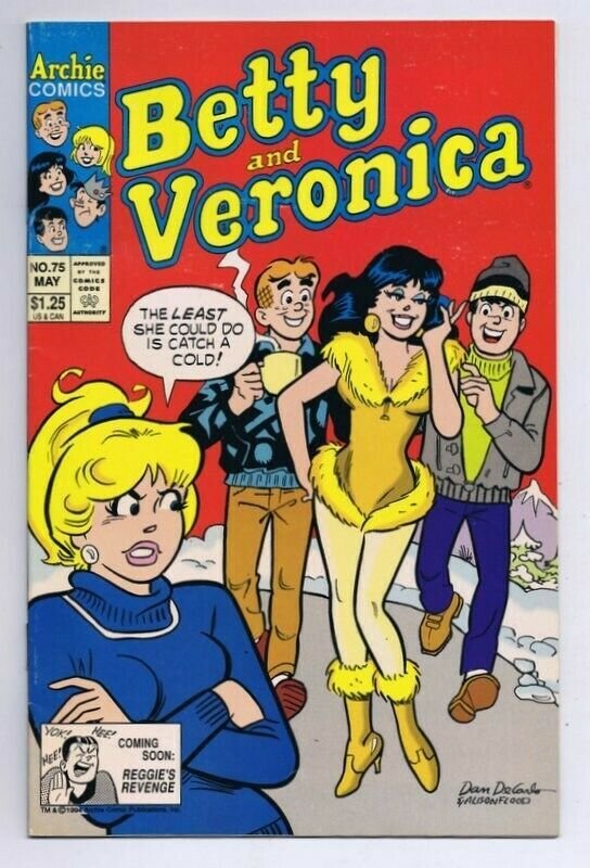 Betty and Veronica #75 ORIGINAL Vintage 1994 Archie Comics GGA