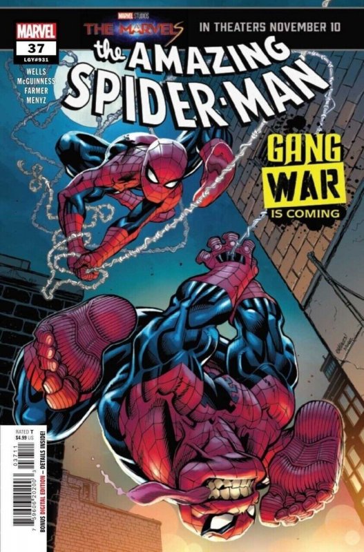 Amazing Spider-Man (2023) #37 NM Ed Mcguinness Cover