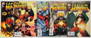 Captain Marvel (2007) #'s 1 2 3 4 5 Complete VF/NM (9.0) Lot Ed McGuinness