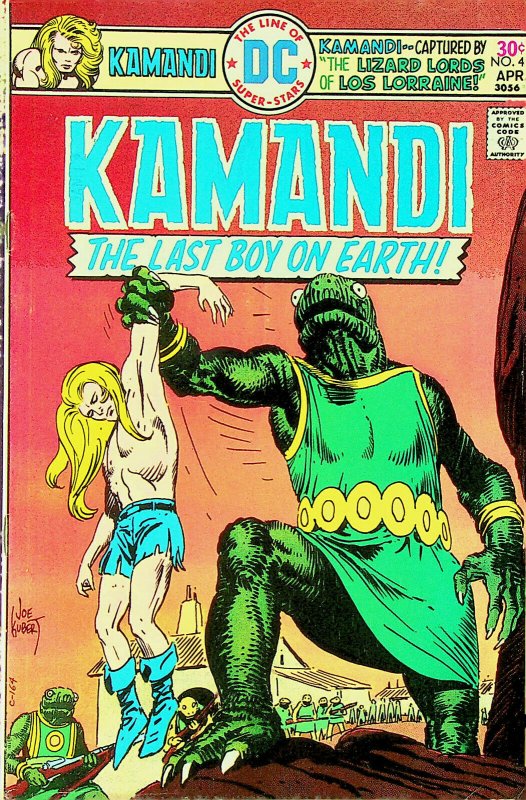 Kamandi #40 (Apr 1976, DC) - Very Fine