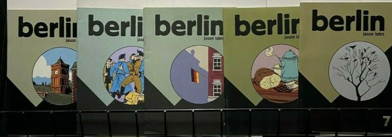 BERLIN by Jason Lutes #2,3,4,5,7 (Black Eye/D&Q, 1996) VF/+ A Masterpiece!