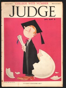 Judge 5/24/1924-John Held Jr. cover art-Platinum Age Milt Gross-R.M. Ring-Jam...