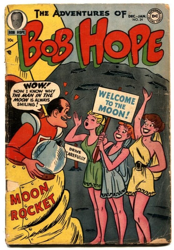 Adventures Of Bob Hope #24 1953-DC Comics- Good Girl Art cover G